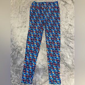 LuLaRoe (Onesize) Geometric Patterned Leggings